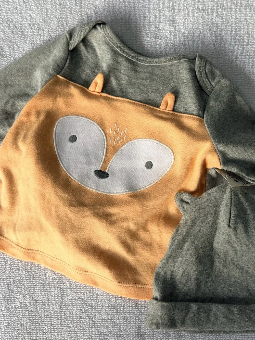 cloud island Fox Face Three-Piece Set